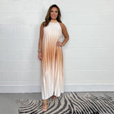 Isabella β Elegant Womenβs Halterneck Dress