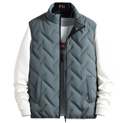 Gabriel – Versatile Warmth with the Einar Puffer Vest for Men