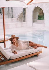 Elena β Handcrafted Cotton Beach Poncho for Women