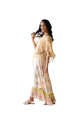 Elena β Handcrafted Cotton Beach Poncho for Women