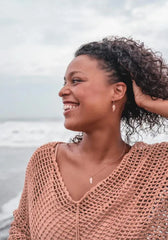 Elena β Handcrafted Cotton Beach Poncho for Women