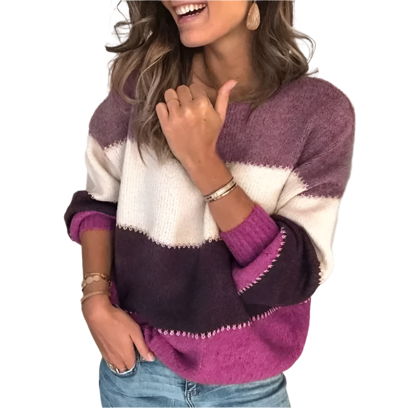 Aurora –Vibrant Women's Knitted Sweater