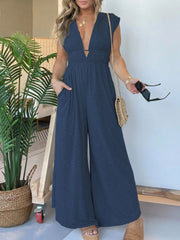 Anne – Stylish Women’s Hem Jumpsuit with Pockets