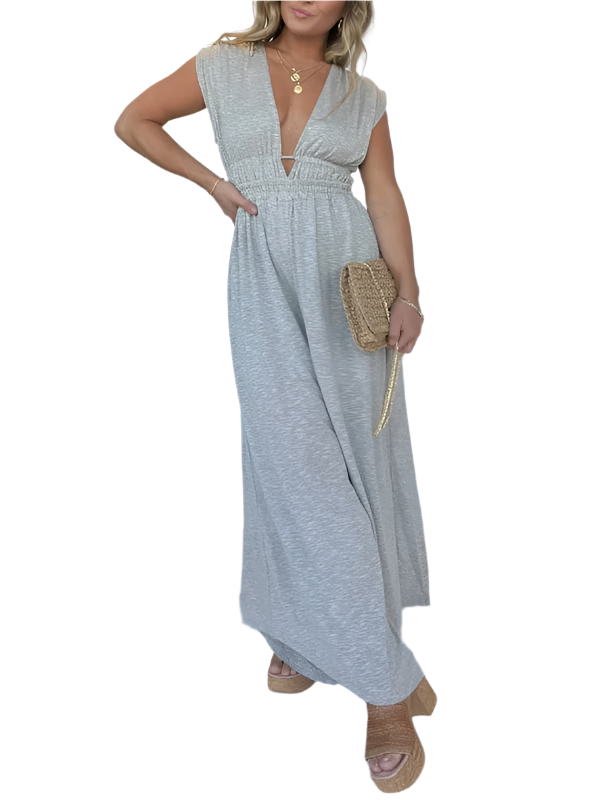 Anne – Stylish Women’s Hem Jumpsuit with Pockets