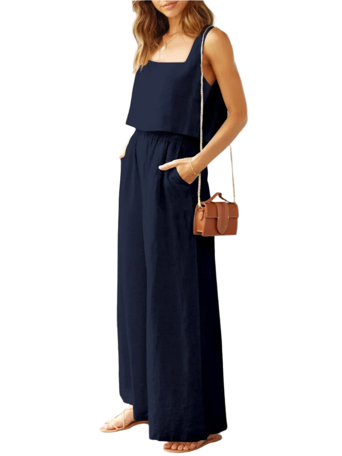 Sofia – Wide Leg Women’s Lounge Set