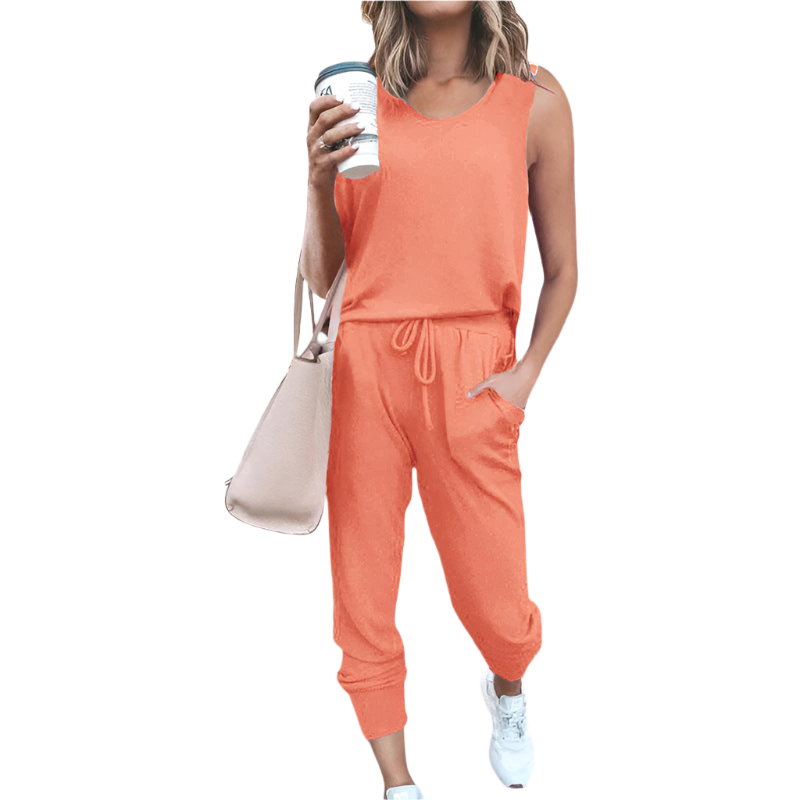 Camilla – Effortless Sleeveless Lounge Set for Women