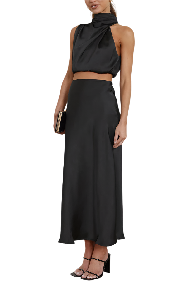 Alessia – Elegant Women’s Maxi Skirt Set