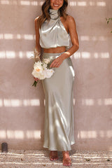 Nicolette - Elegant Maxi Skirt Set