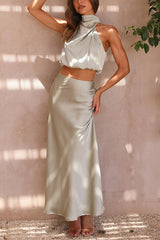 Nicolette - Elegant Maxi Skirt Set