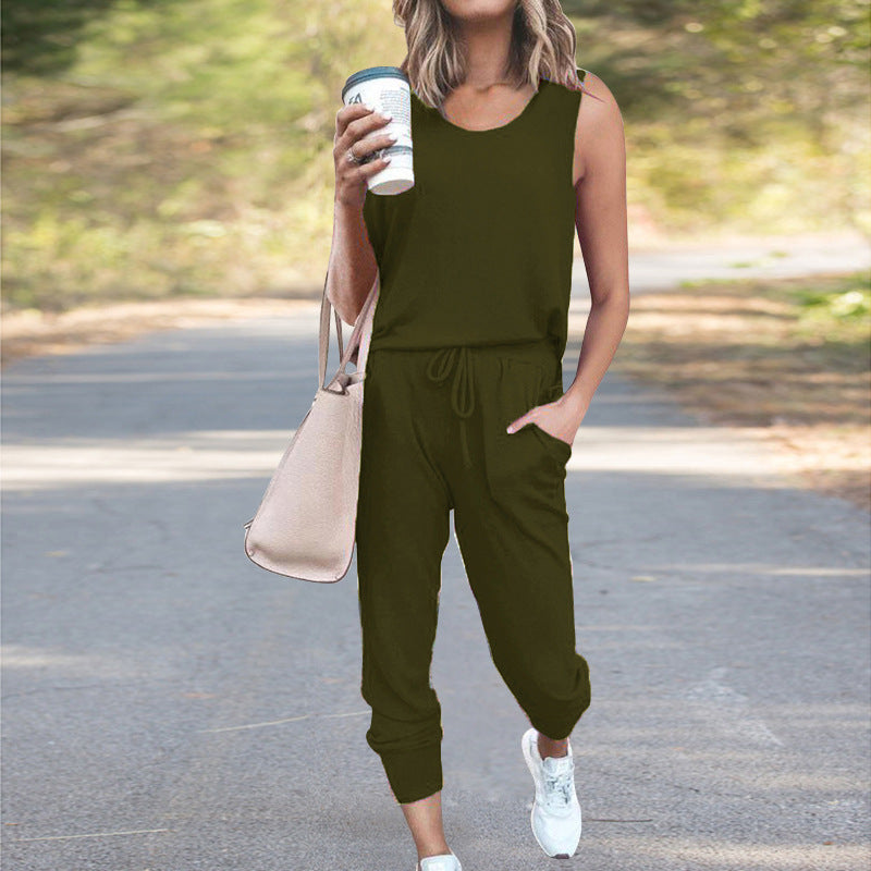 Camilla – Effortless Sleeveless Lounge Set for Women