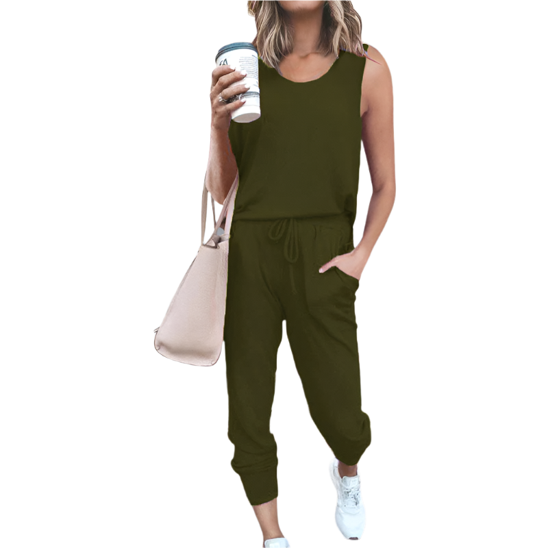 Camilla – Effortless Sleeveless Lounge Set for Women