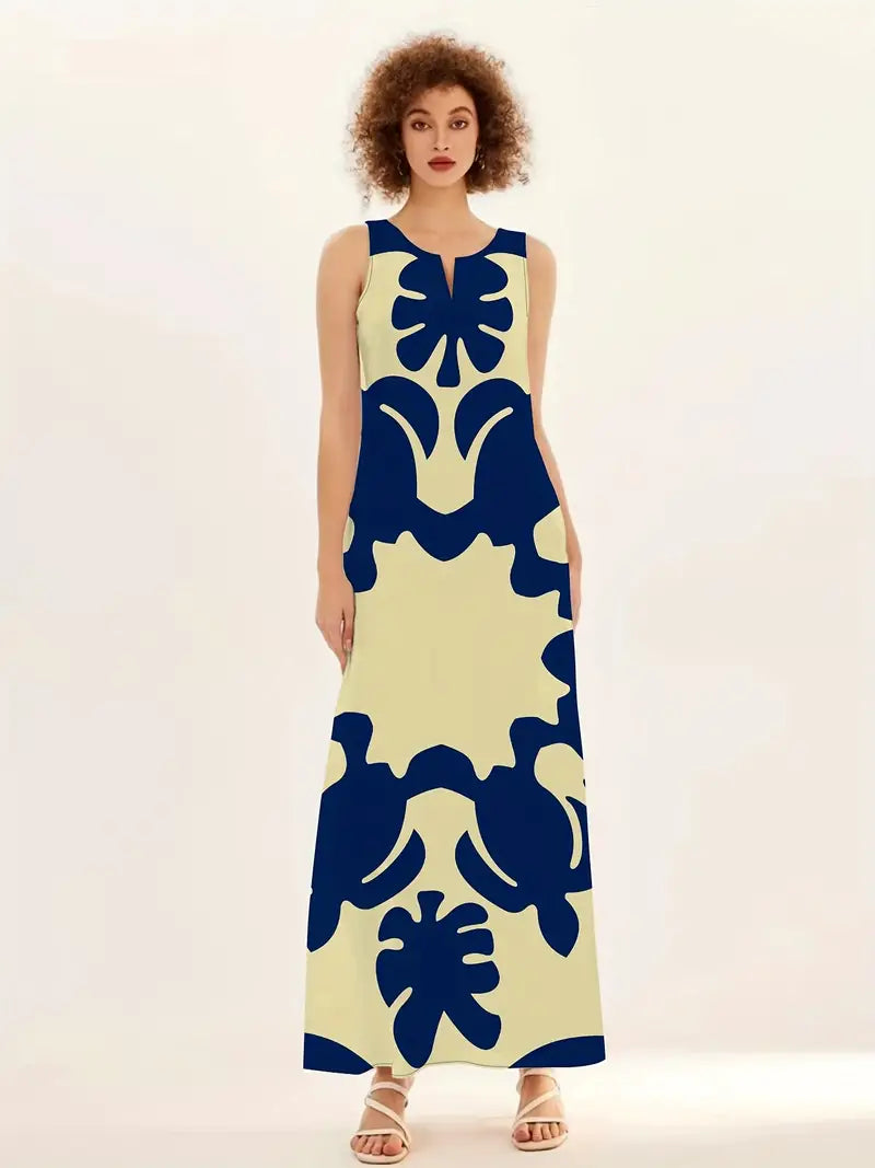 Audrey – Graphic Print Women’s Dress