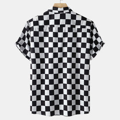 Alessandro – Summer Checked Polo for Men