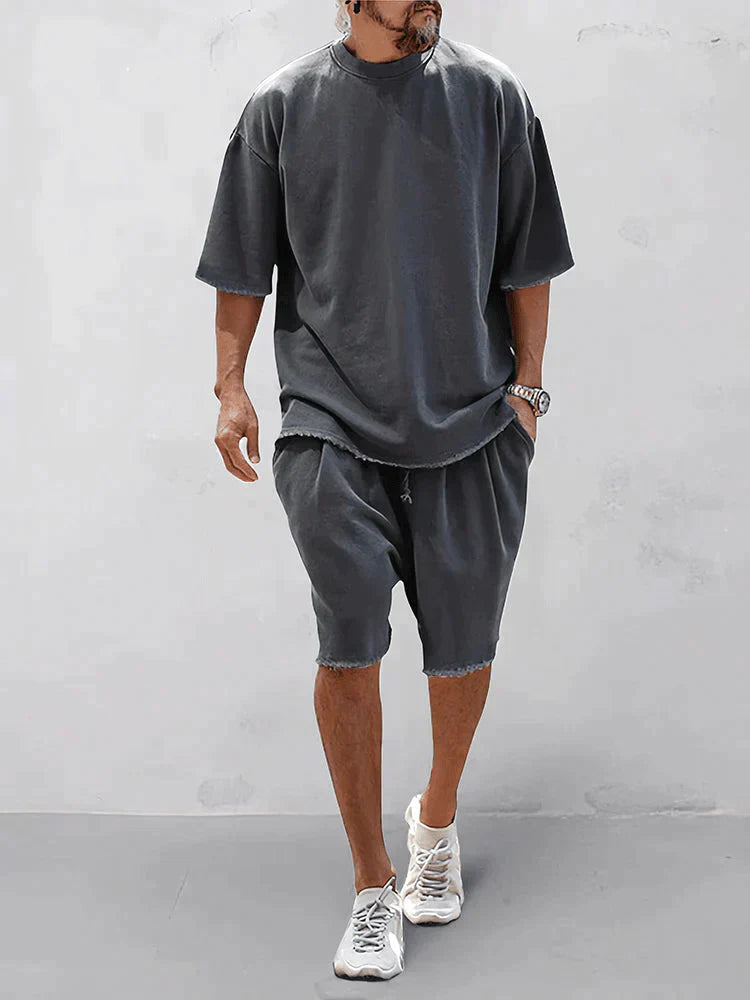 Matteo – Men’s Summer Shirt & Shorts Set