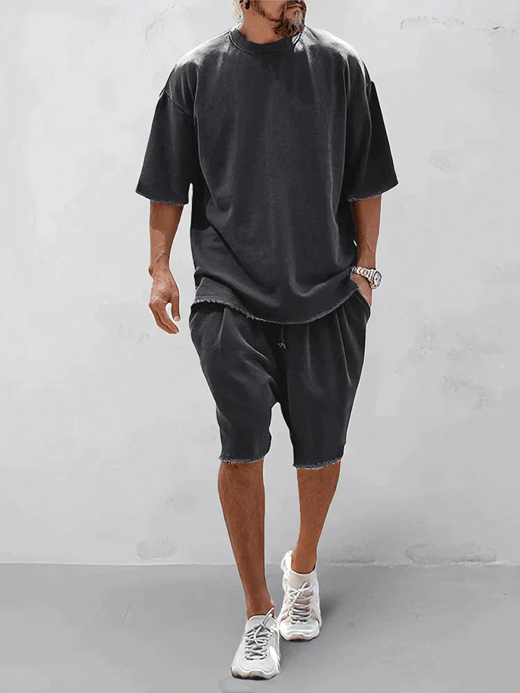 Matteo – Men’s Summer Shirt & Shorts Set