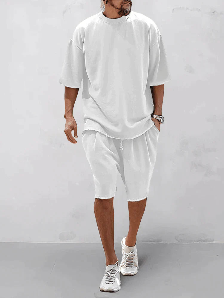 Matteo – Men’s Summer Shirt & Shorts Set