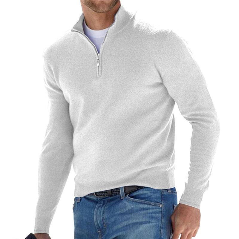 Matteo – Versatile Men’s Zipper Sweater