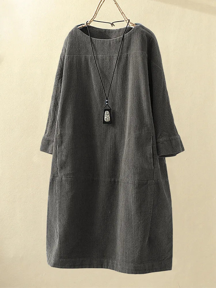 Clara – Effortlessly Chic A-Line Dress for Women