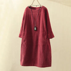 Clara – Effortlessly Chic A-Line Dress for Women