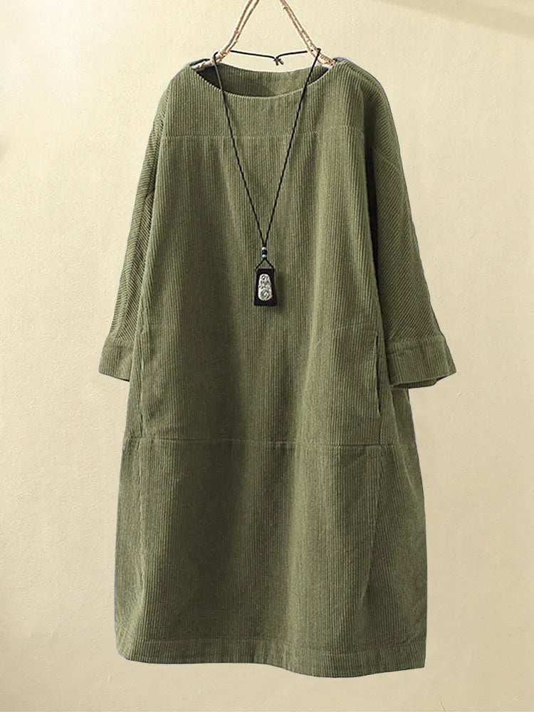 Clara – Effortlessly Chic A-Line Dress for Women