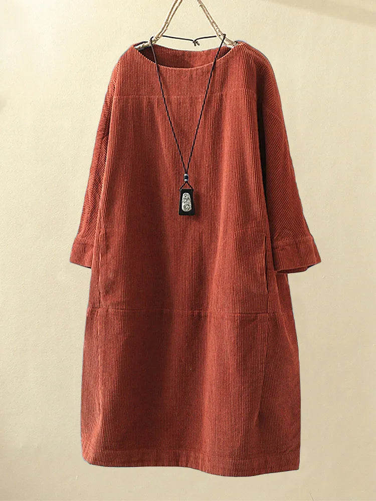 Clara – Effortlessly Chic A-Line Dress for Women