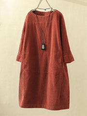 Clara – Effortlessly Chic A-Line Dress for Women