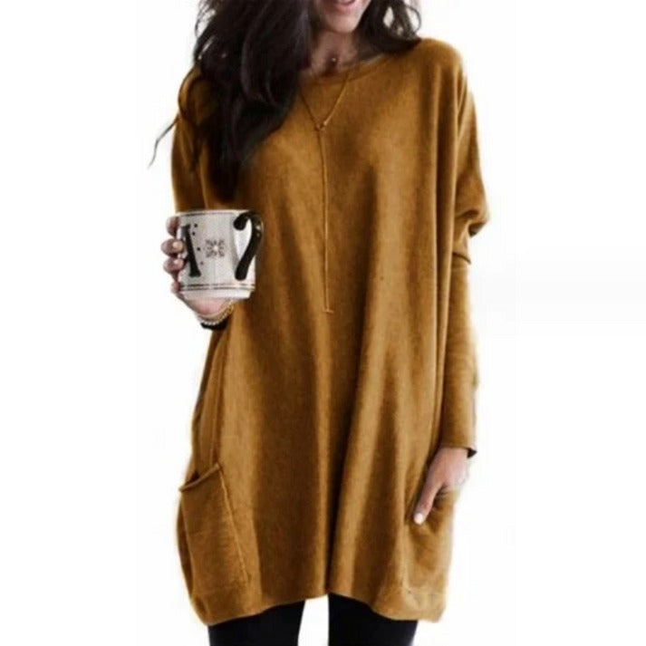 Honey – Elegant Women's Long Sweater