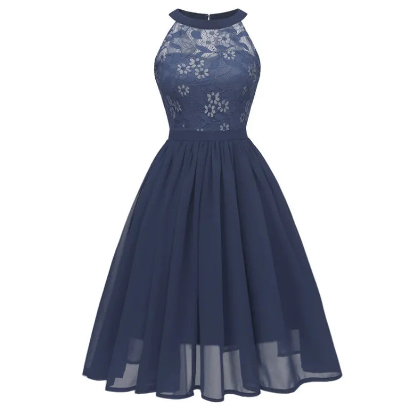 Sandra – Women’s Chiffon Swing Dress