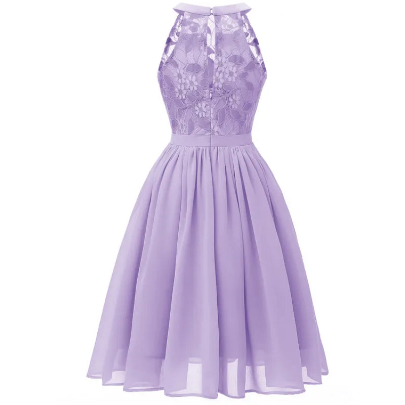 Sandra – Women’s Chiffon Swing Dress