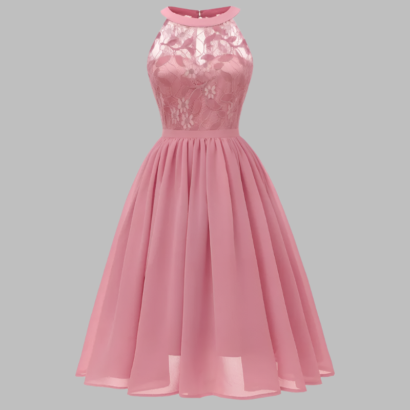Sandra – Women’s Chiffon Swing Dress