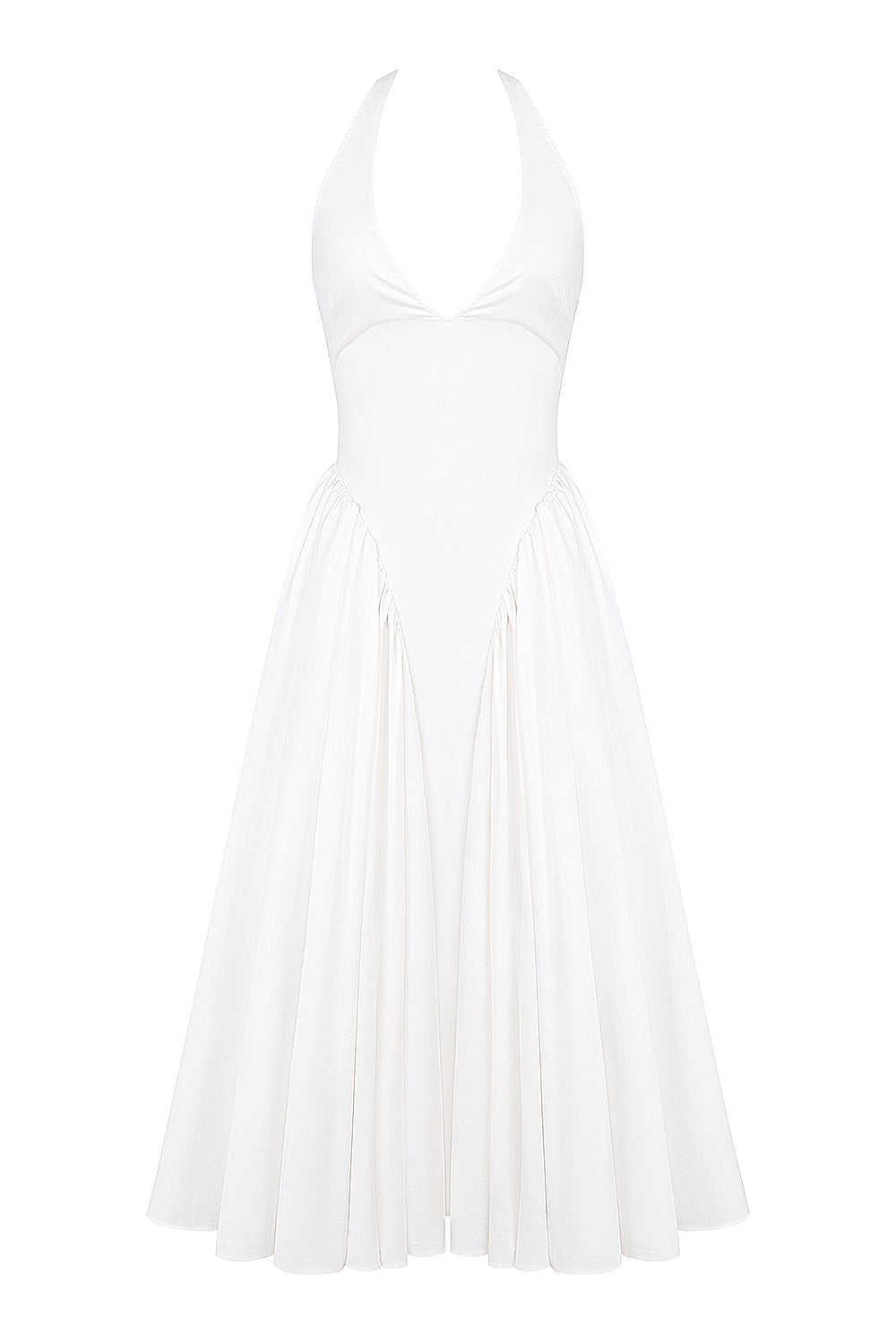Sofia – Cotton-Rich Women’s Italian Halter Sundress