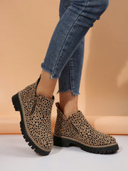 Donna – Leopard Women’s Ankle Boots
