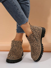 Donna – Leopard Women’s Ankle Boots