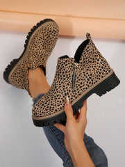 Donna – Leopard Women’s Ankle Boots