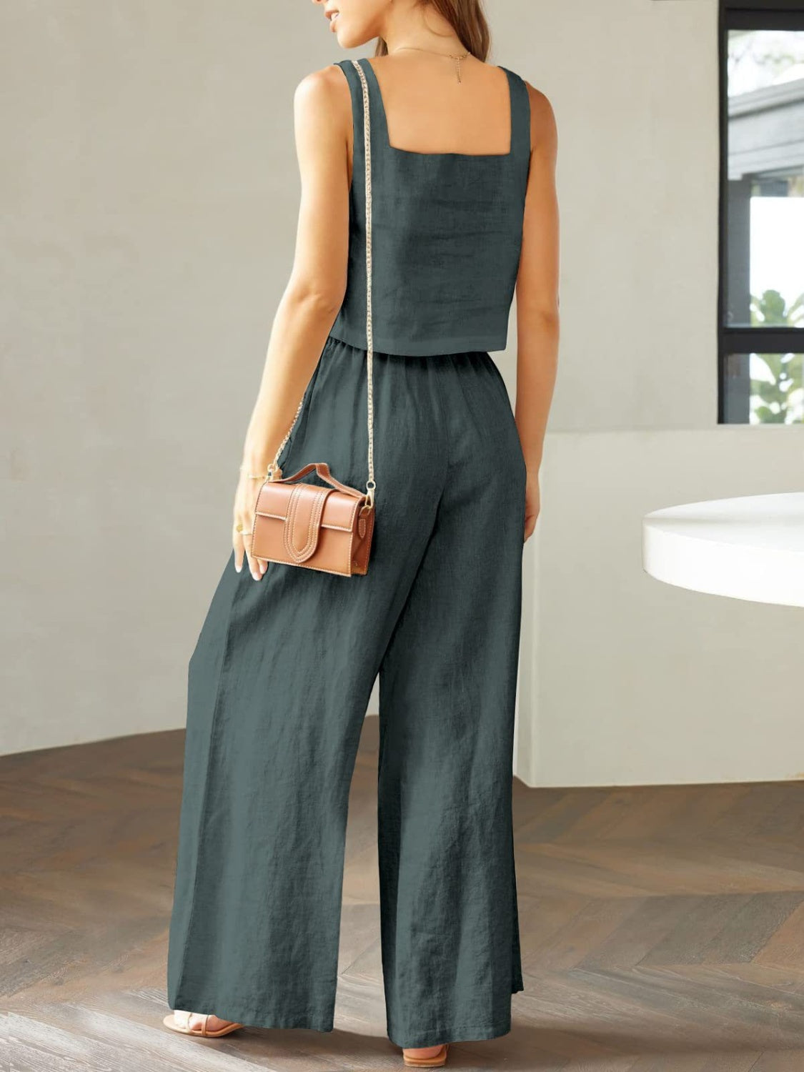 Sofia – Wide Leg Women’s Lounge Set