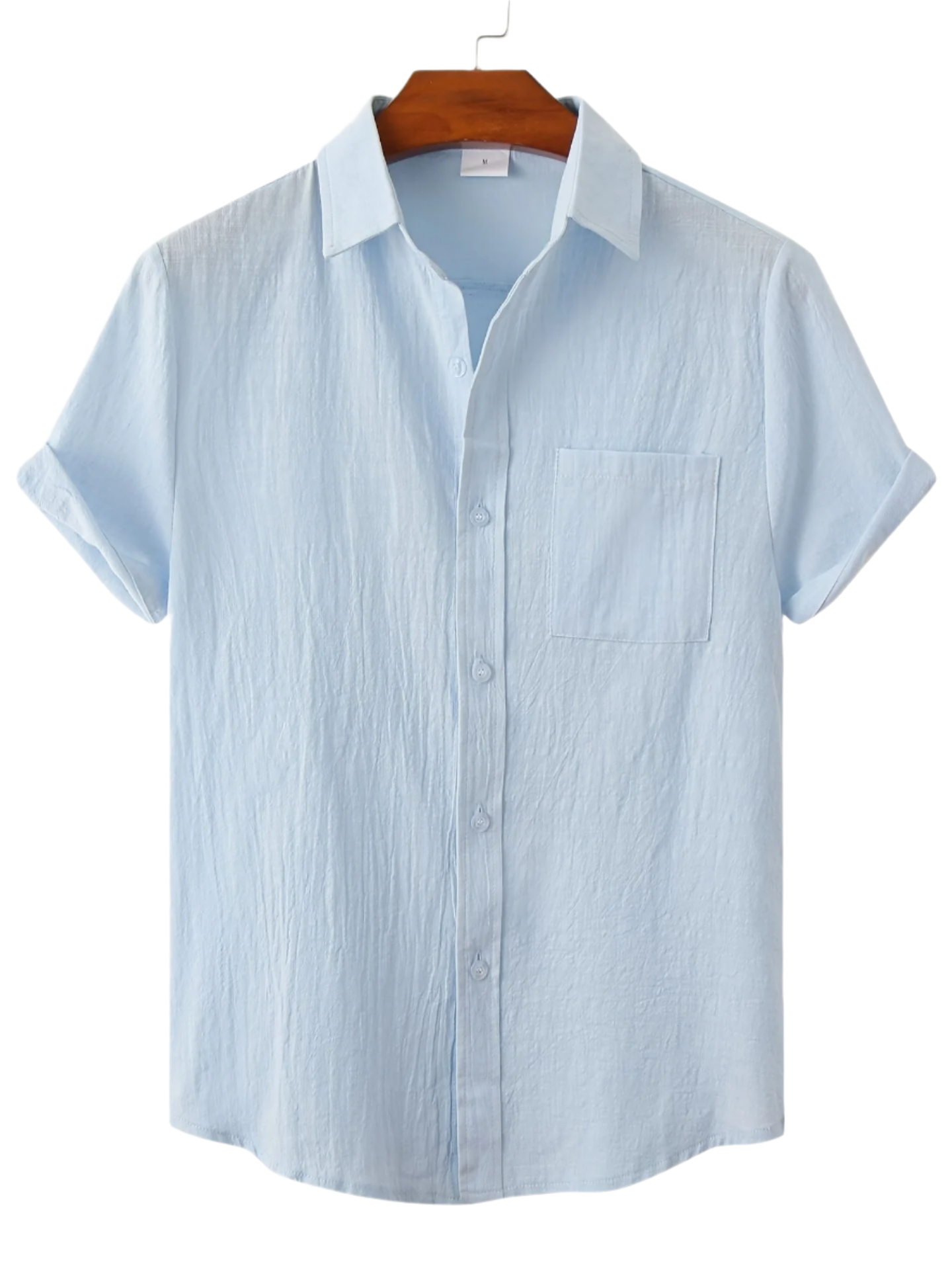 Jessie – Classic Comfort Men’s Plain Casual Shirt