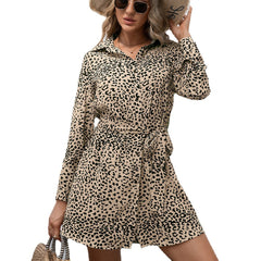 Elena – Chic Leopard Lace Women’s Dress