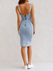 Sofia – Sleek Fit Women's Denim Dress