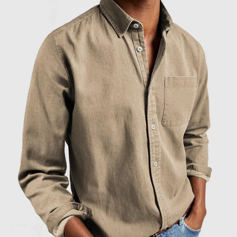 Luca – Versatile Men’s Denim Shirt