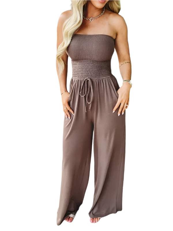 Elisa – Strapless Women’s Summer Jumpsuit for Effortless Elegance