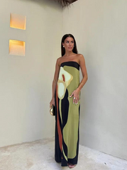 Sofia – Elegant Strapless Evening Women's Dress