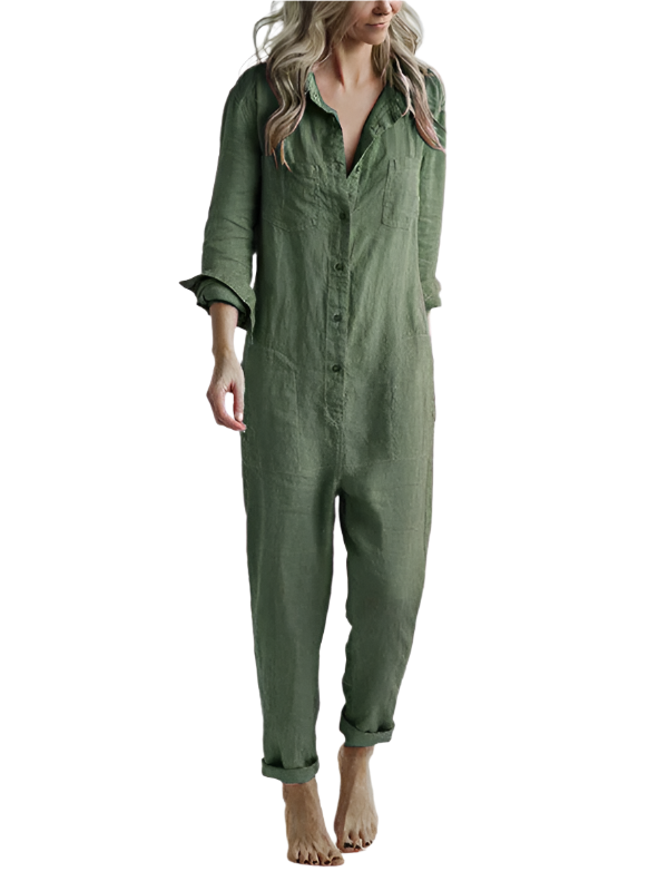 Yentl - Women's Cotton Jumpsuit