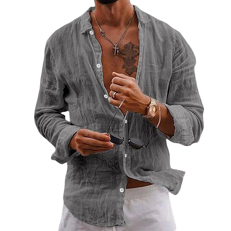 Rick – Men’s Linen Shirt