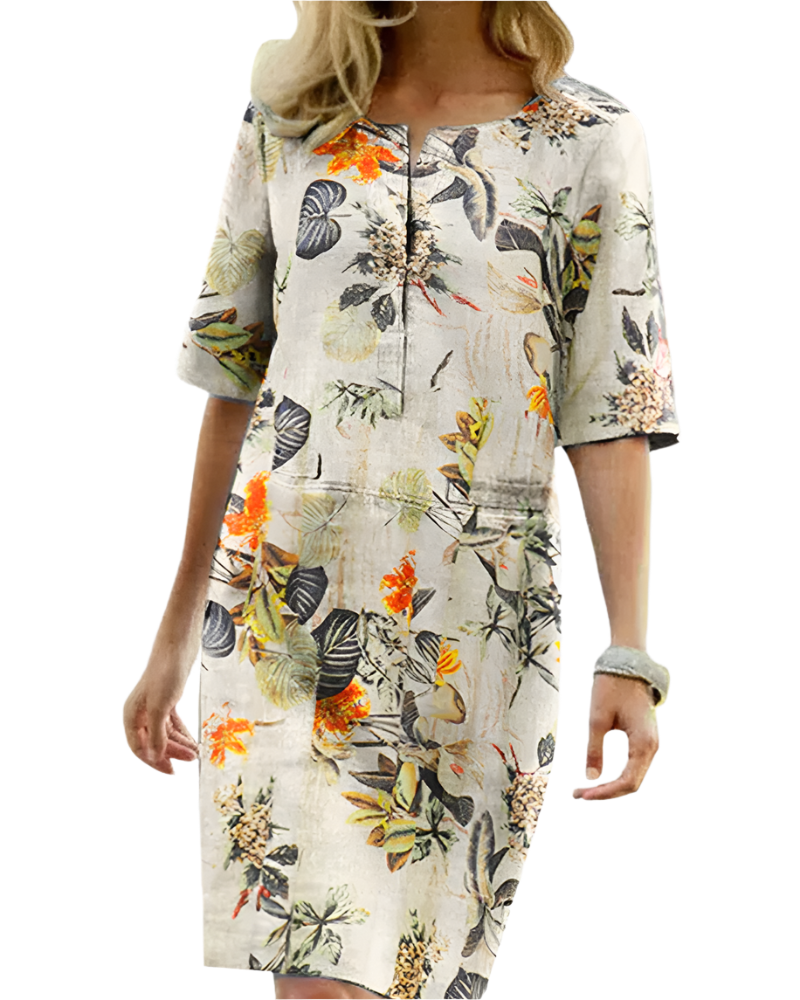 Emery – Elegant Women’s Floral Dress