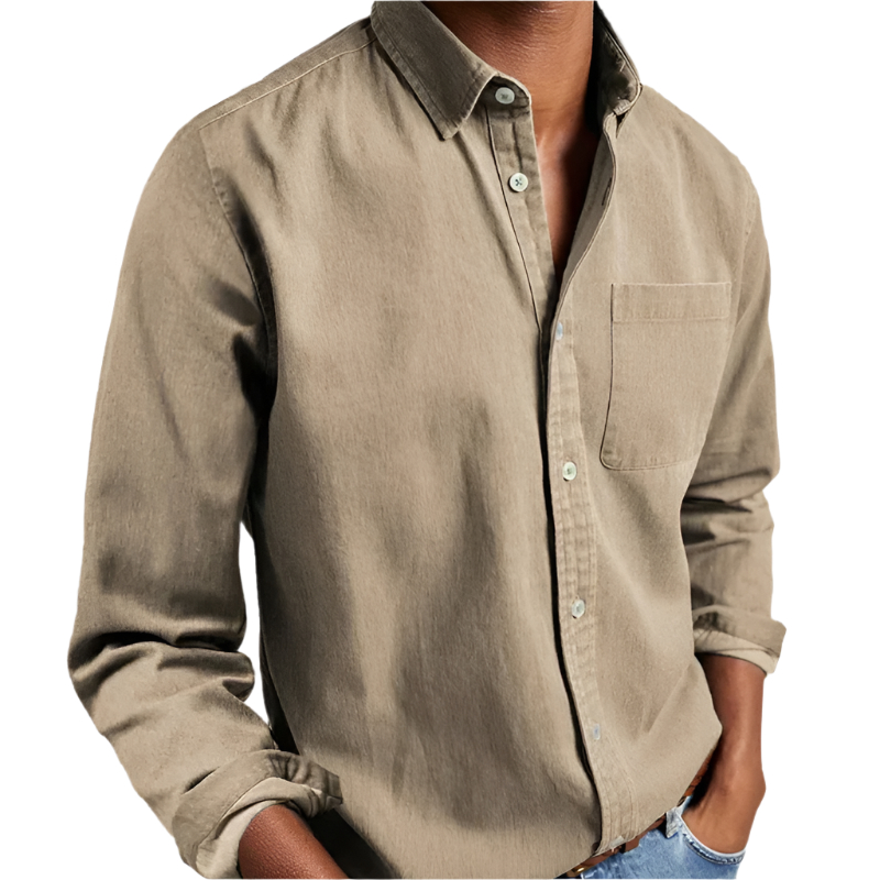 Luca – Versatile Men’s Denim Shirt