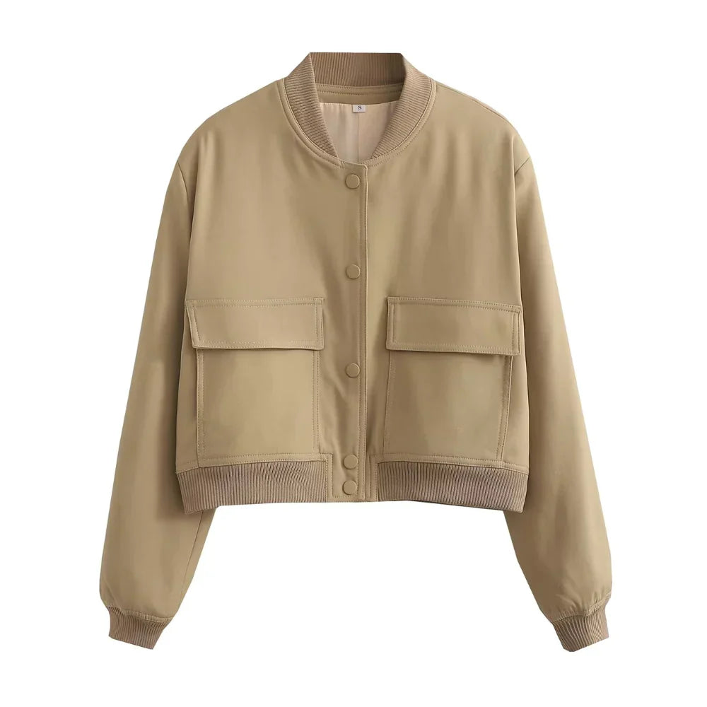 Emilia – Classic Women's Bomber Jacket