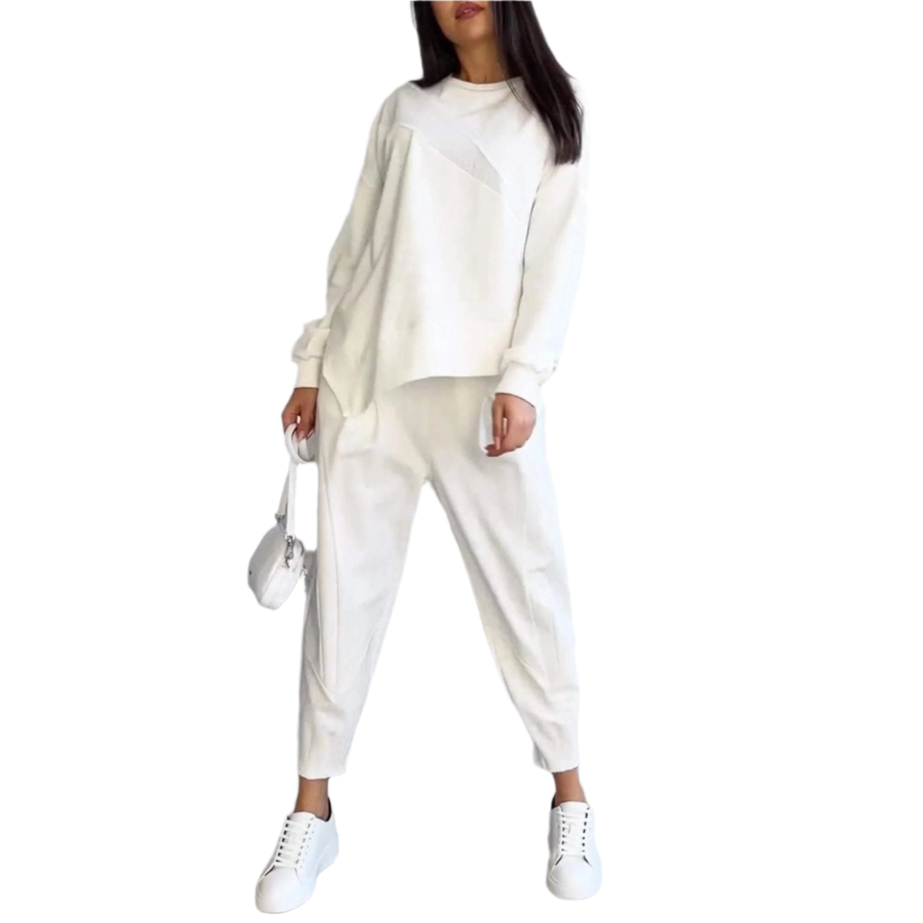 Lily – Comfortable Women's Crew Neck Set