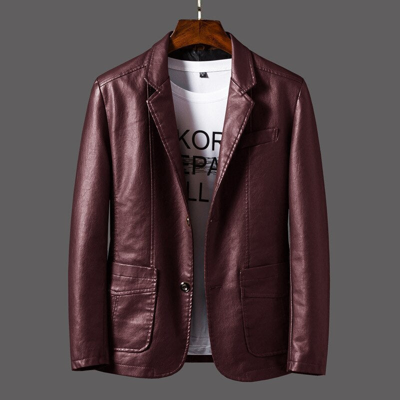 Aurelia – Timeless Elegance in Genuine Leather Jacket