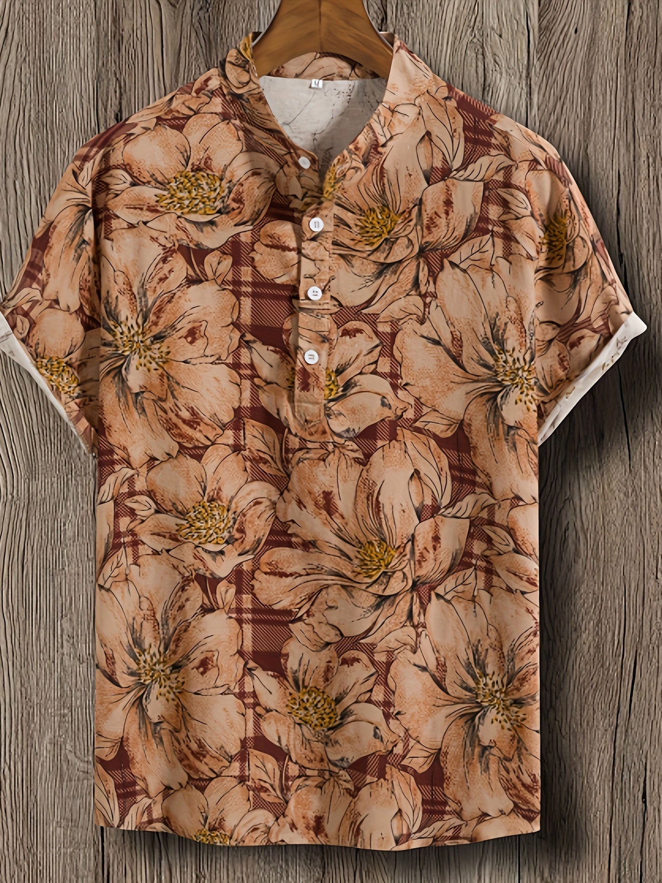 Nicolas – Floral Print Shirt For Men