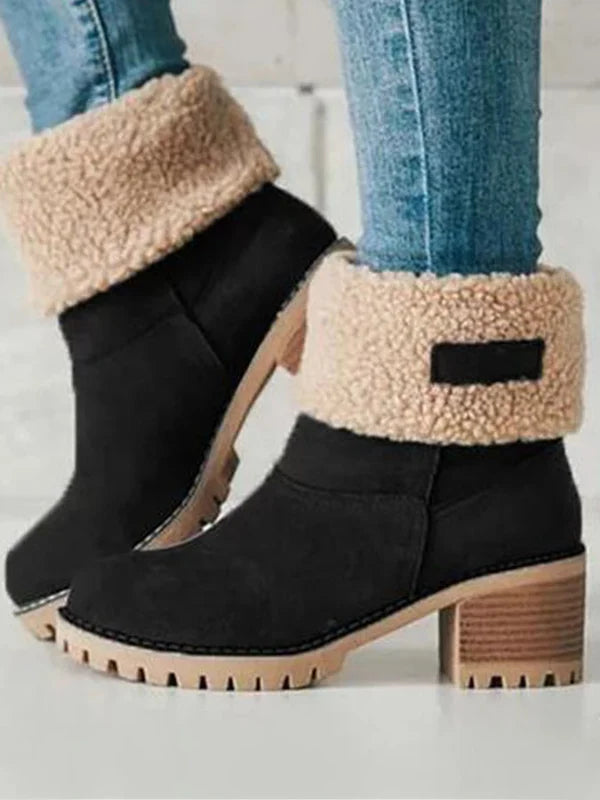 Juliza – Women's Longline Checkered Boots for a Unique Style
